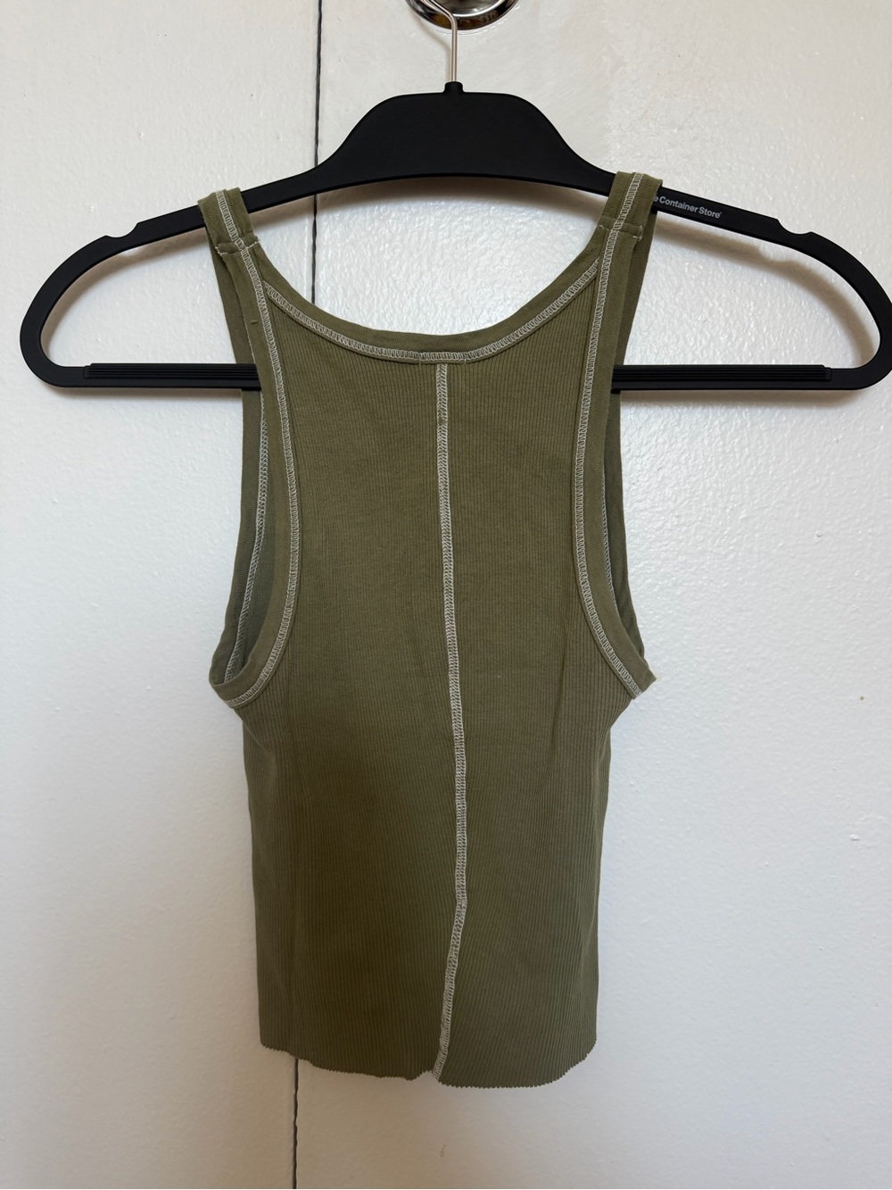 RE/DONE | NWT Cropped Ribbed Tank - Picture 3 of 5
